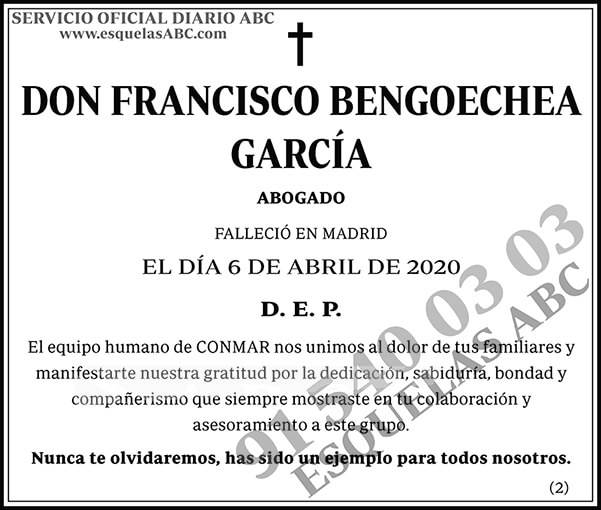 Francisco Bengoechea García
