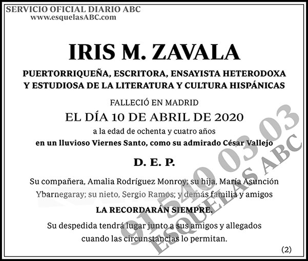 Iris M. Zavala