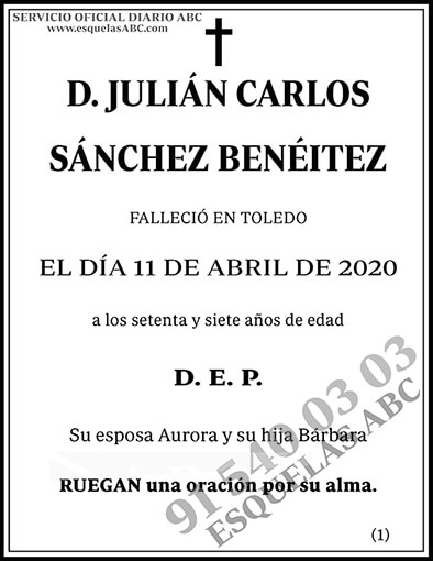 Julián Carlos Sánchez Benéitez