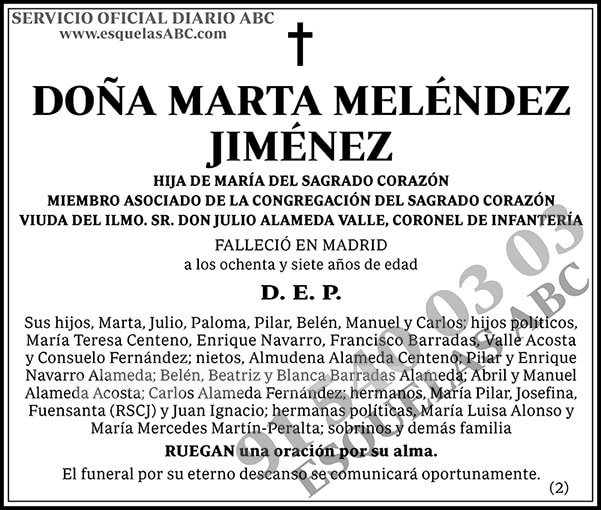 Marta Meléndez Jiménez