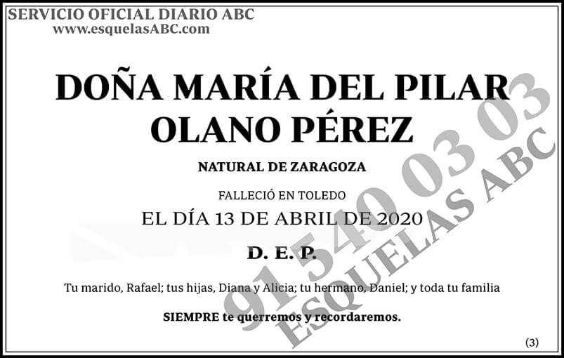 María del Pilar Olano Pérez