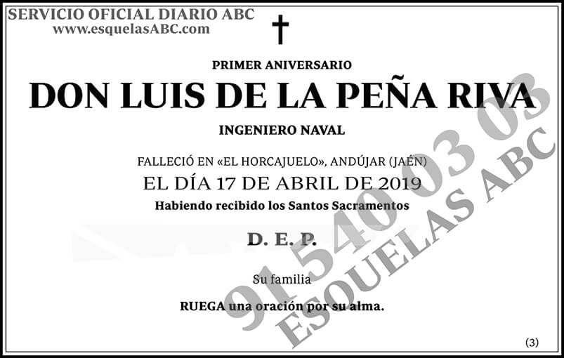 Luis de la Peña Riva