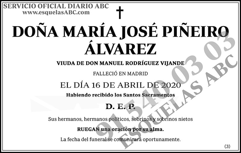 María José Piñeiro Álvarez