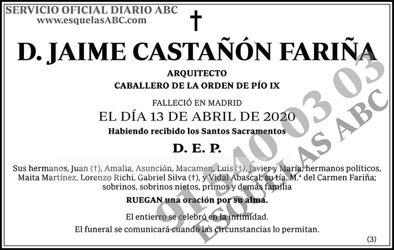 Jaime Castañón Fariña