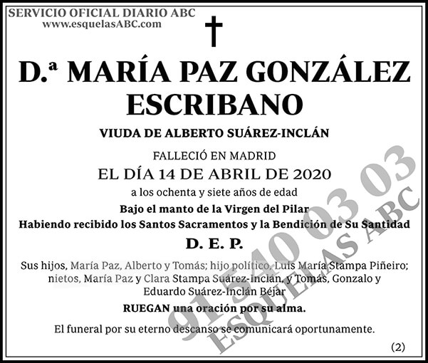 María Paz González Escribano