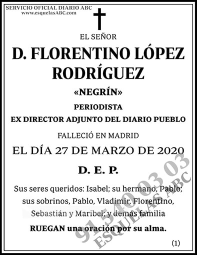 Florentino López Rodríguez