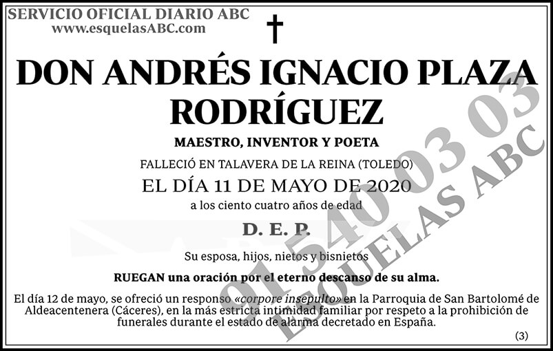 Andrés Ignacio Plaza Rodríguez