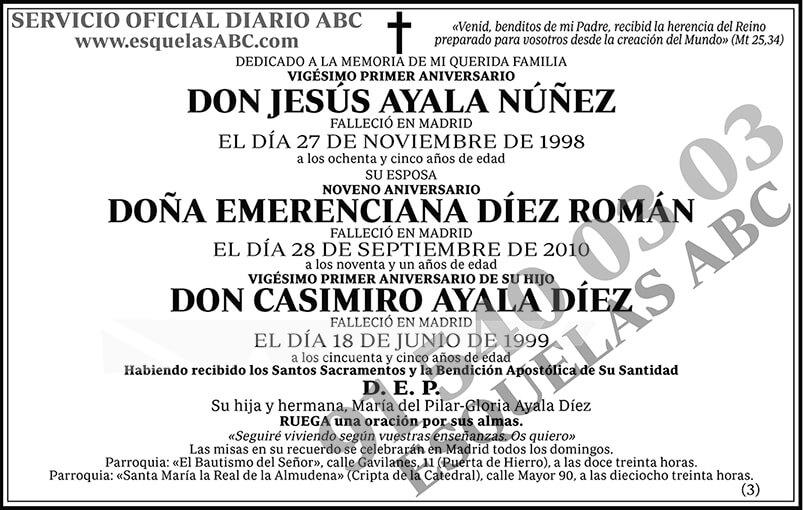 Jesús Ayala Núñez