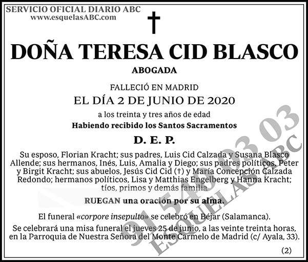 Teresa Cid Blasco