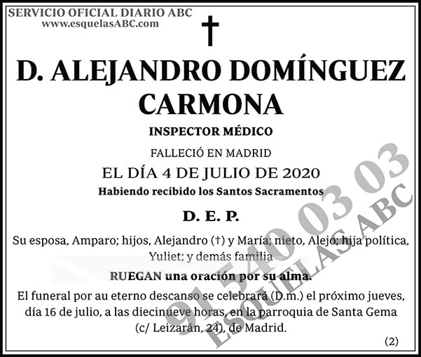 Alejandro Domínguez Carmona