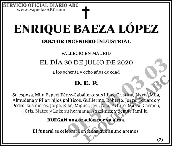 Enrique Baeza López