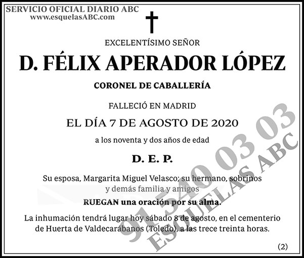 Félix Aperador López