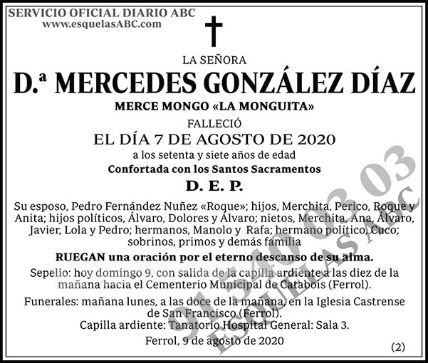 Mercedes González Díaz