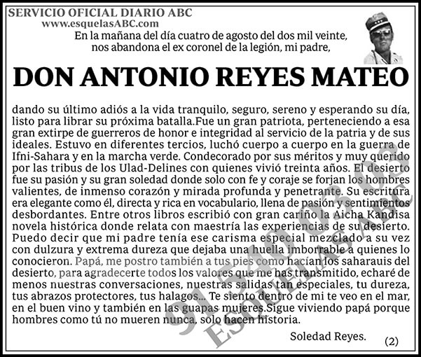 Antonio Reyes Mateo