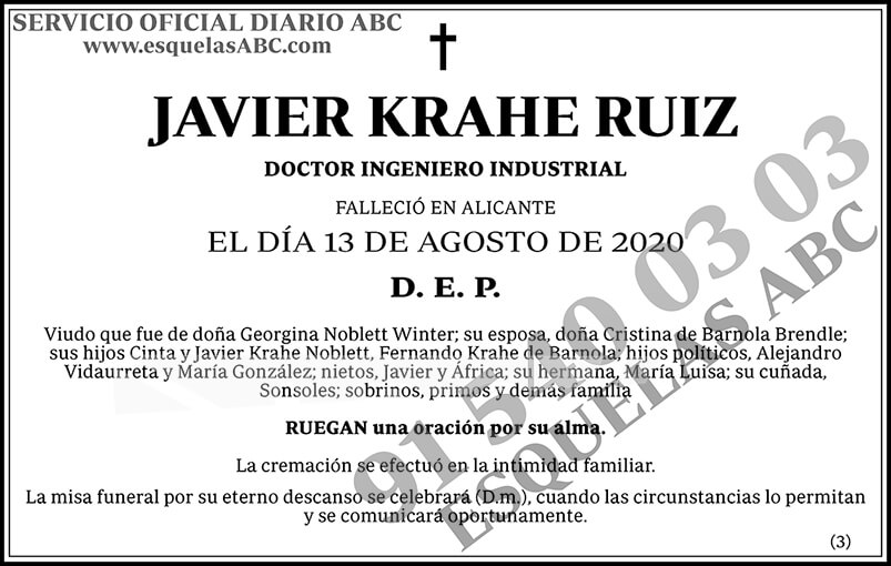 Javier Krahe Ruiz