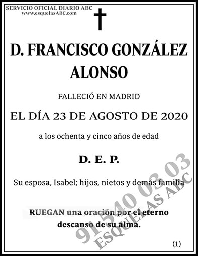 Francisco González Alonso