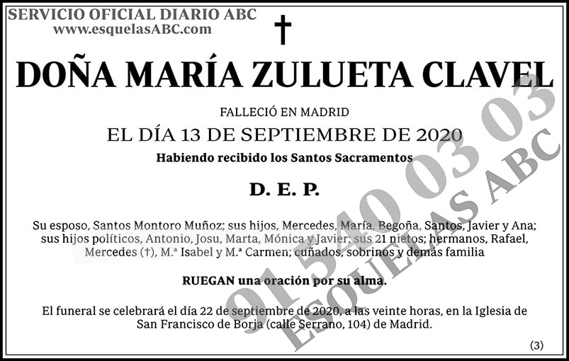María Zulueta Clavel