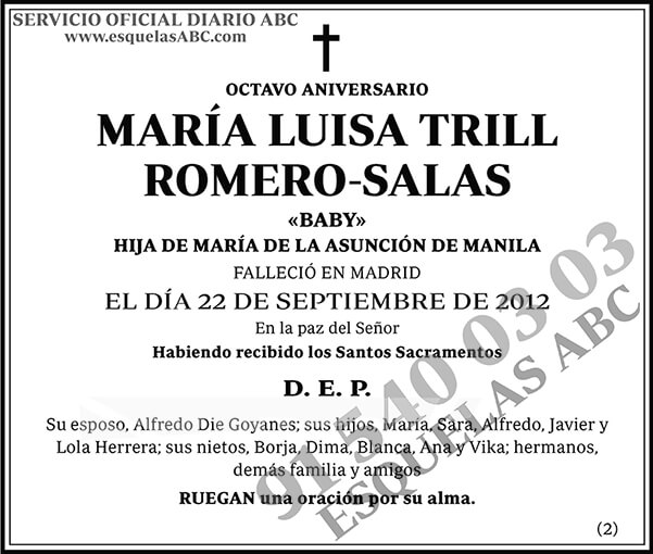 María Luisa Trill Romero-Salas