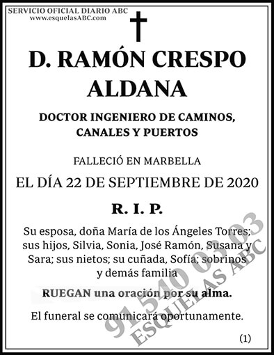 Ramón Crespo Aldana