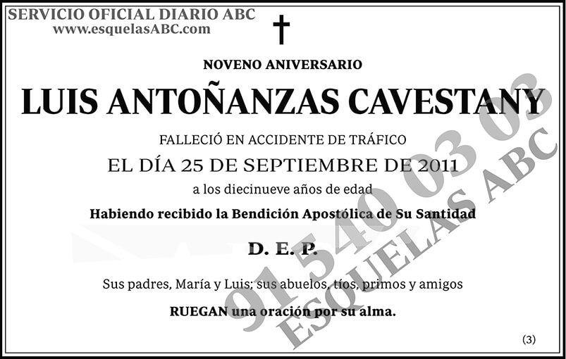 Luis Antoñanzas Cavestany