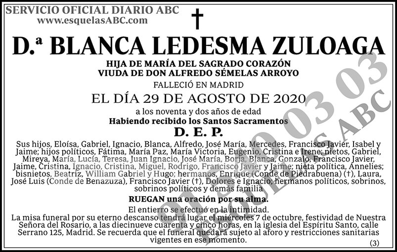 Blanca Ledesma Zuloaga