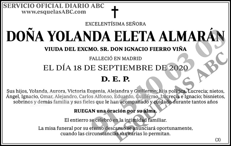 Yolanda Eleta Almarán