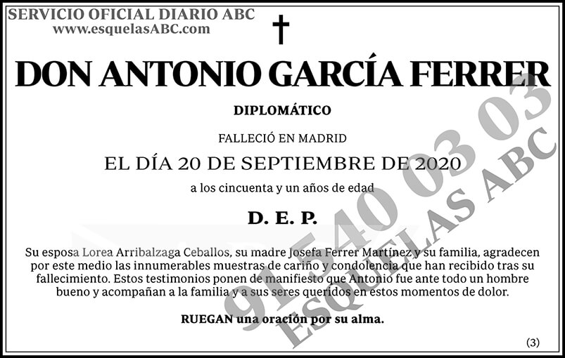 Antonio García Ferrer