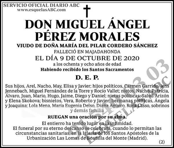 Miguel Ángel Pérez Morales