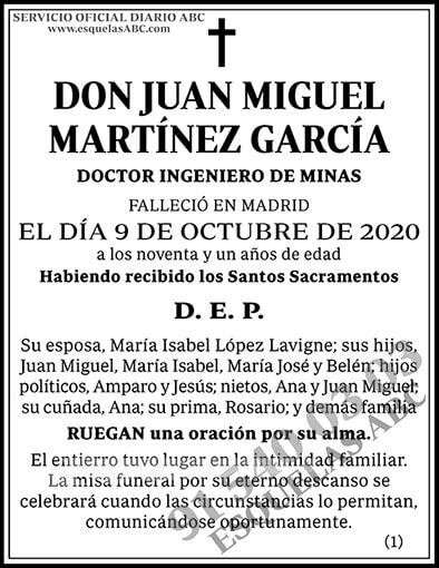 Juan Miguel Martínez García