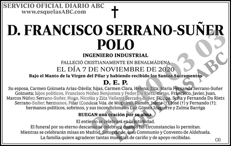 Francisco Serrano-Suñer Polo