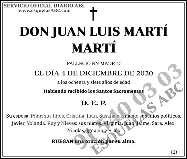 Juan Luis Martí Martí