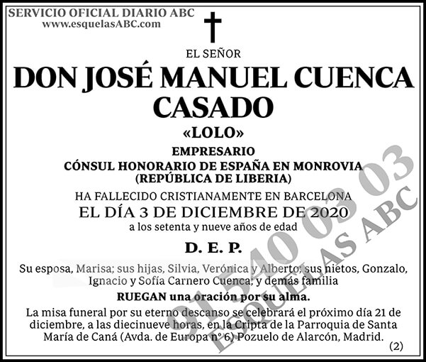 José Manuel Cuenca Casado
