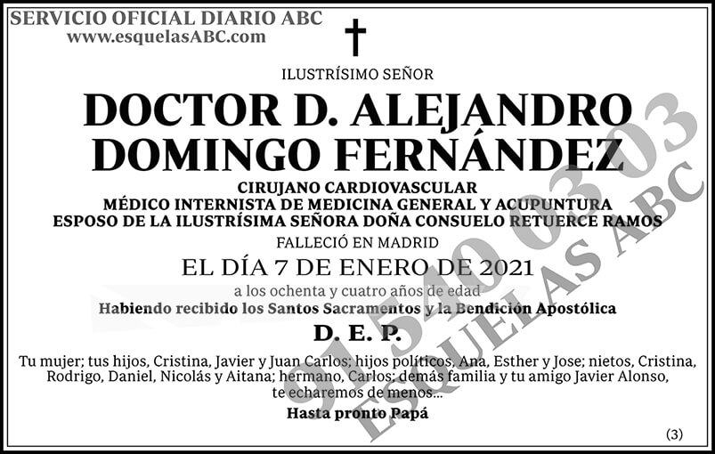 Alejandro Domingo Fernández
