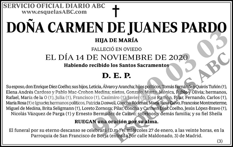 Carmen de Juanes Pardo