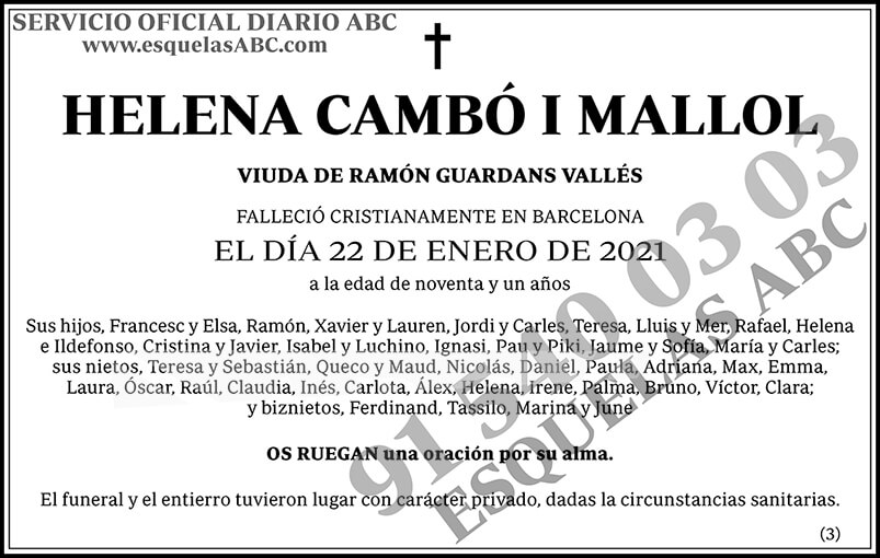 Helena Cambó I Mallol