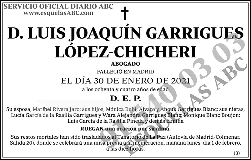 Luis Joaquín Garrigues López-Chicheri