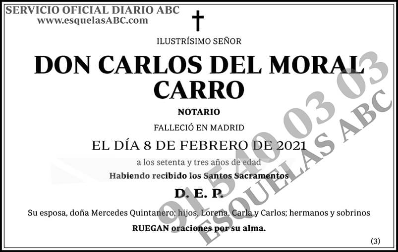 Carlos del Moral Carro