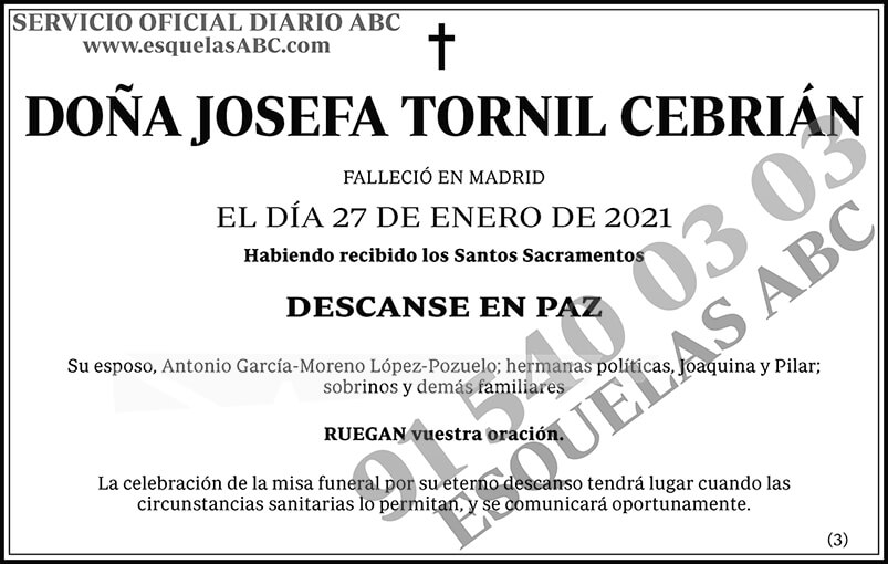 Josefa Tornil Cebrián