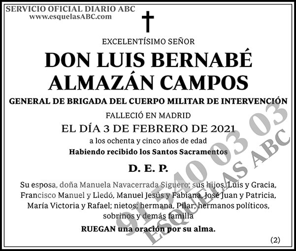 Luis Bernabé Almazán Campos