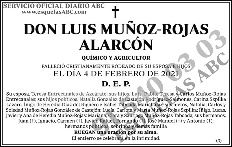 Luis Muñoz-Rojas Alarcón