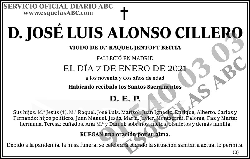 José Luis Alonso Cillero