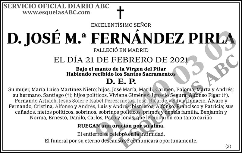 José M.ª Fernández Pirla