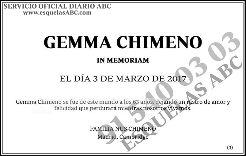 Gemma Chimeno