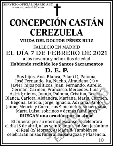 Concepción Castán Cerezuela