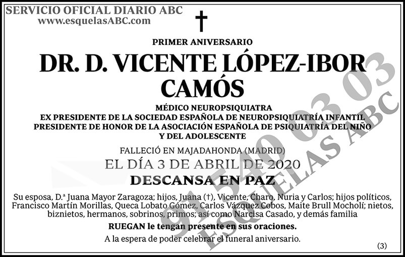 Vicente López-Ibor Camós