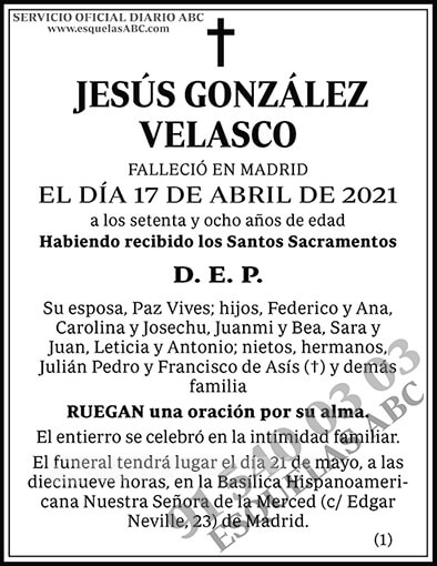 Jesús González Velasco