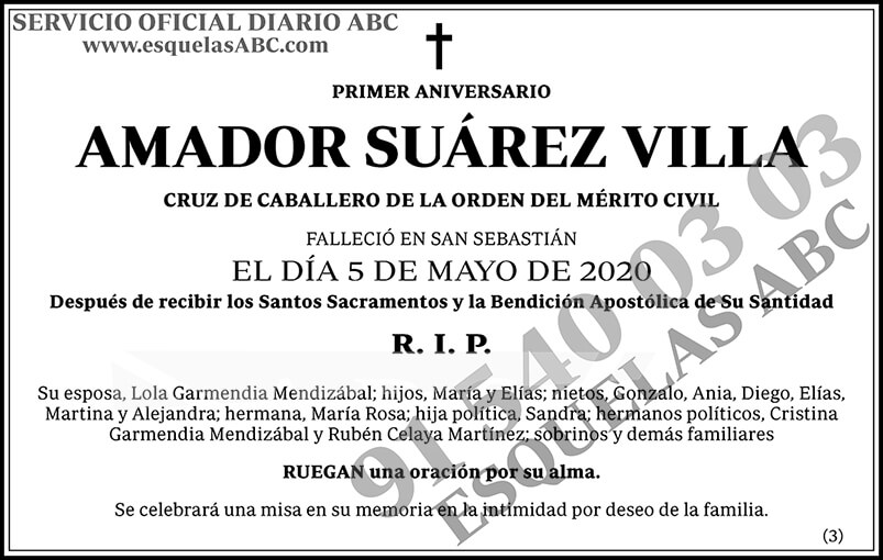 Amador Suárez Villa