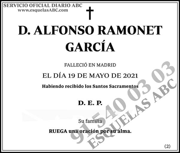 Alfonso Ramonet García