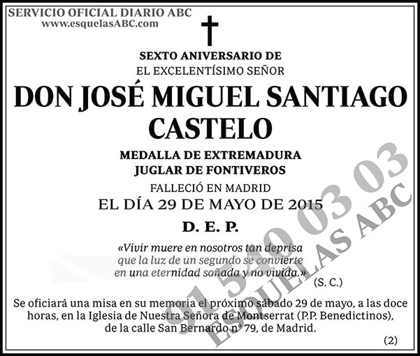 José Miguel Santiago Castelo
