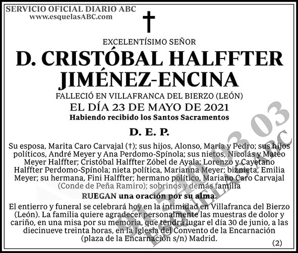 Cristóbal Halffter Jiménez-Encina